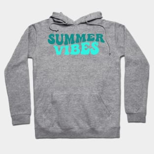 Summer Vibes. Fun Summer, Beach, Sand, Surf Quote. Hoodie